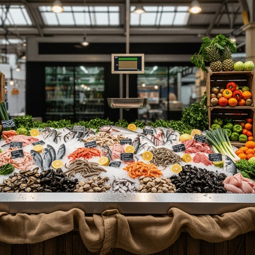 sustainable seafood options at Brisbane's market stalls